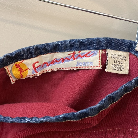 Frantic Jeans Denim and Corduroy Skirt, Womens Size 13/14 - Picture 4 of 4
